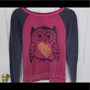 MUDD owl sweatshirt